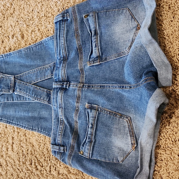 Tinseltown Jean short overalls size XS - Picture 4 of 9